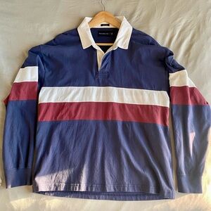 Abercrombie & Fitch Oversized Rugby Polo Size M